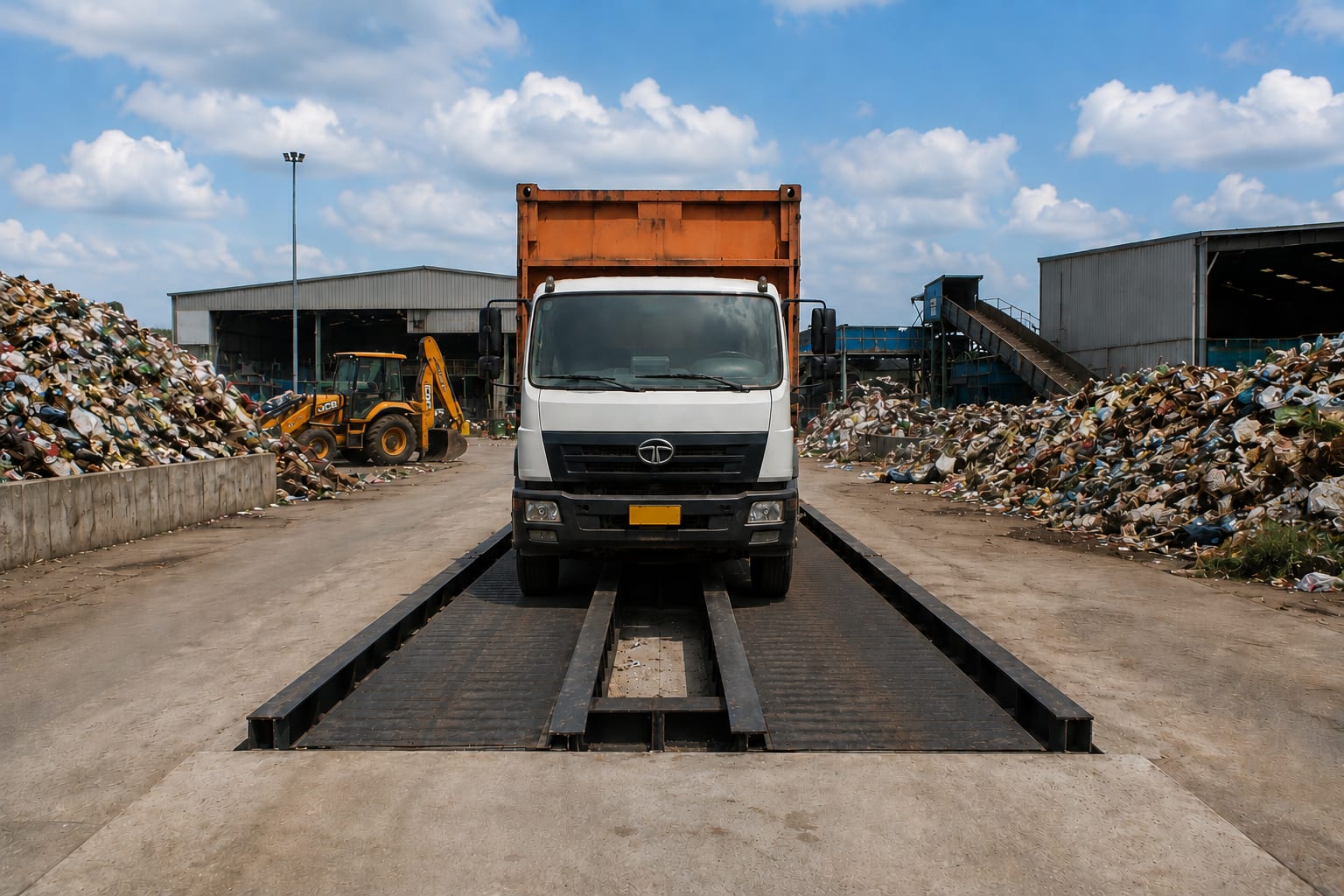 Track Weighing Mobile Weighbridge