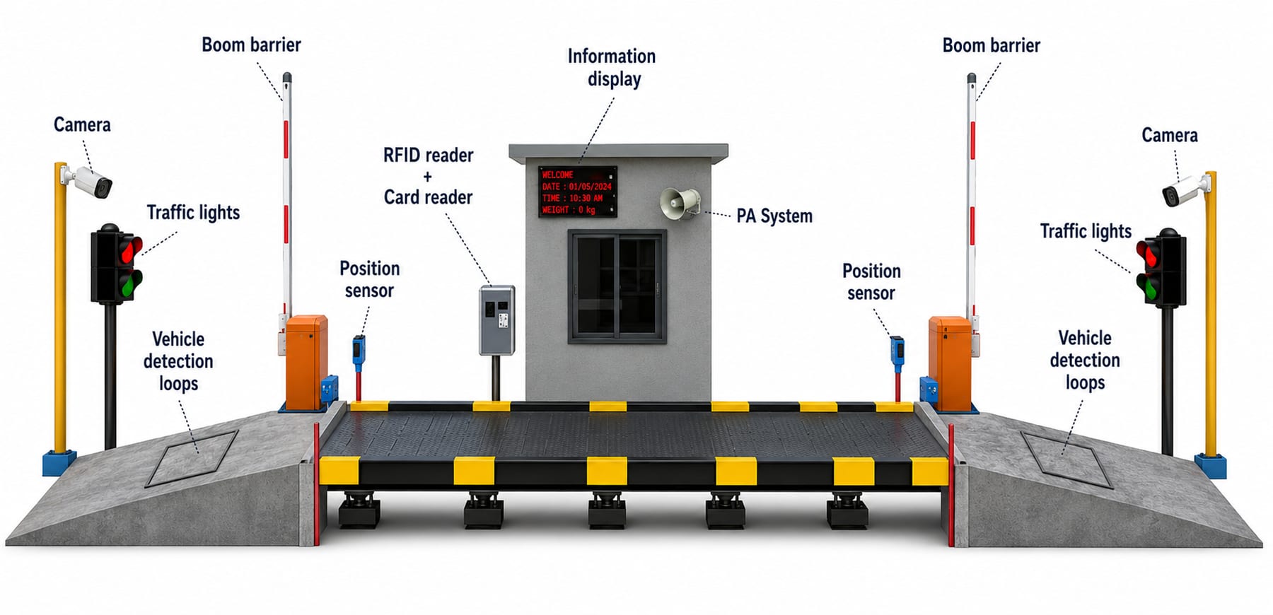 Unmanned Weighbridge